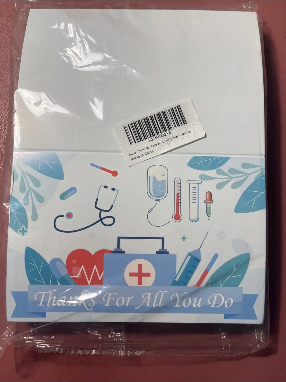 Healthcare Appreciation cards- 24 cards 6 different kinds four of each style